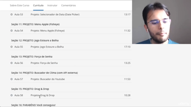 Curso Completo de jQuery + 10 Projetos Práticos – Screenshot 3