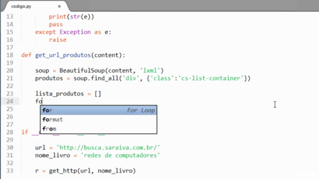 Web Scraping com Python e Beautiful Soup – Screenshot 4