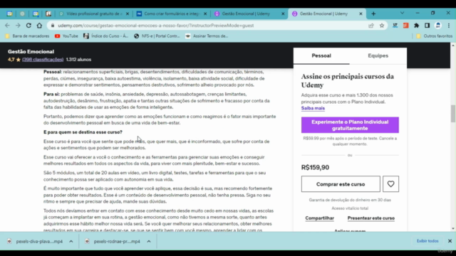 Gestão Emocional – Screenshot 3