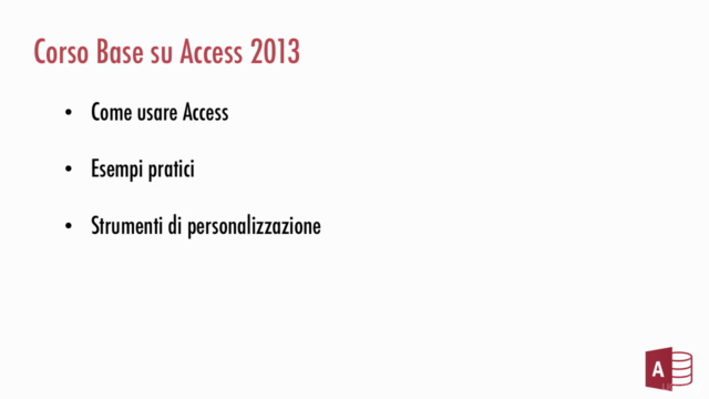 Microsoft Access: Corso Base – Screenshot 2