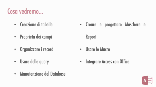 Microsoft Access: Corso Base – Screenshot 3