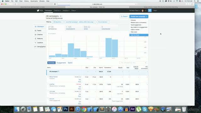 ألية أنشاء اعلانات تويتر وجوجل ادوردس – Screenshot 2