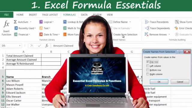 Essential Excel Formulas and Functions – Screenshot 1