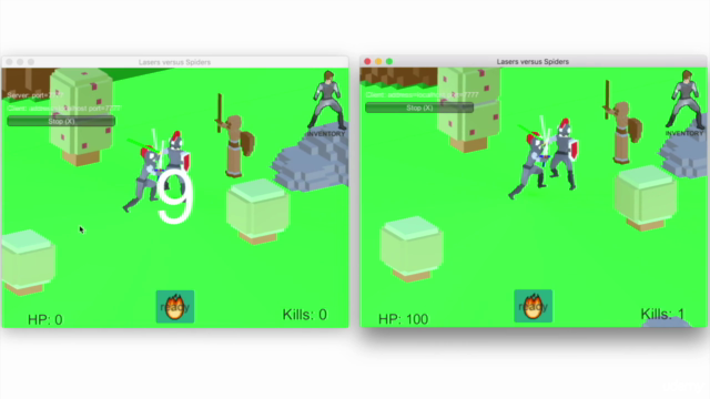 Unity 5 pro multiplayer combat using melee & ranged weapons – Screenshot 4