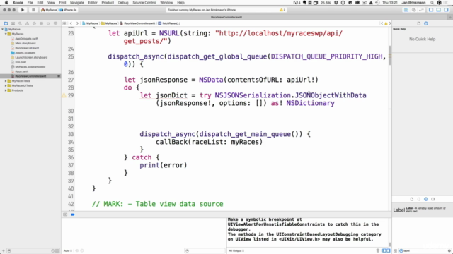 iOS 10 Apps mit Swift 3, der umfassende Kurs – Screenshot 3