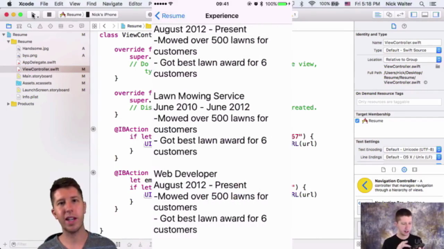 Creating Your First iPhone App – Screenshot 3