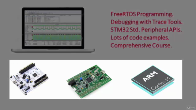 Mastering RTOS: Hands on FreeRTOS and STM32Fx with Debugging – Screenshot 1