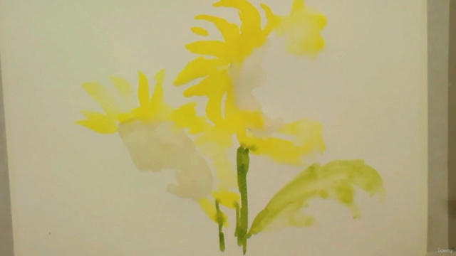 Paint colorful FRENCH SUNFLOWERS. Lots of paint & big brush – Screenshot 3