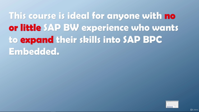 SAP BPC Embedded Fundamentals for Planning Applications – Screenshot 4