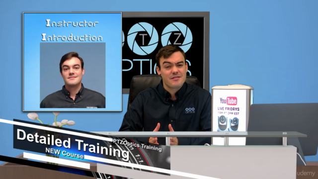 PTZOptics Camera Line Training – Screenshot 1