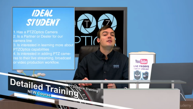 PTZOptics Camera Line Training – Screenshot 2