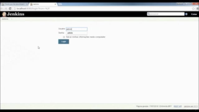 Integração Contínua com o Jenkins – Screenshot 3