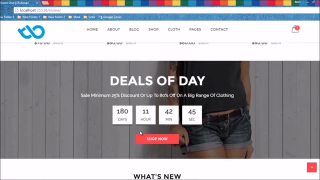Bootstrap 4 : Building Projects – Screenshot 4