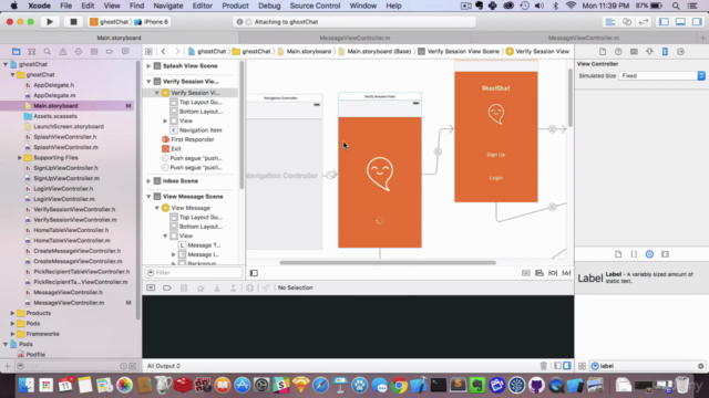 Learn How to Design and Code an iOS app like Snapchat – Screenshot 1