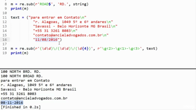 Expressões Regulares com Python – Screenshot 4