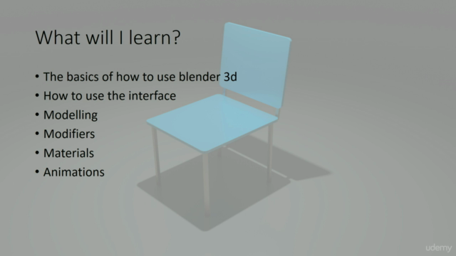 Learn Blender 3D  - The introduction course - Screenshot_01