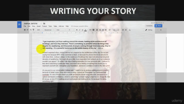 How To Write a Feature Article Story About Someone – Screenshot 4