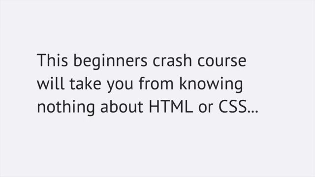 Crash Course: Fundamentals Of HTML & CSS From Scratch. – Screenshot 4