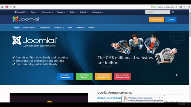 Learn How To Build A Professional Web Site By Using Joomla - Screenshot_01