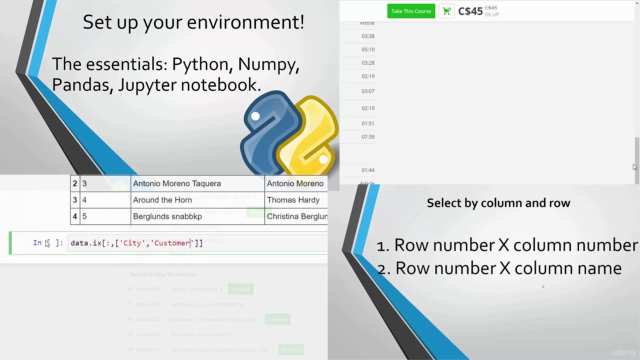 Beginner's Guide to Python Data Analysis & Visualization – Screenshot 4