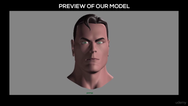 3D Face Modeling for Beginners using Autodesk Maya – Screenshot 3