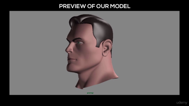 3D Face Modeling for Beginners using Autodesk Maya – Screenshot 4