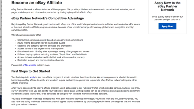 eBay Partner Network: Create Affiliate​ Home Business Fast - Screenshot_02
