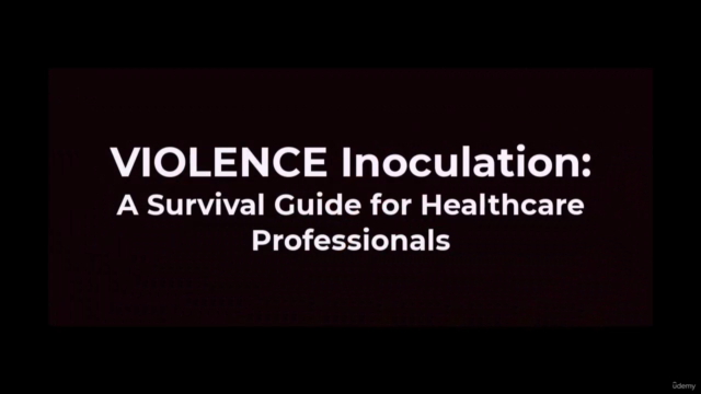 Violence Inoculation for Healthcare Professionals – Screenshot 3