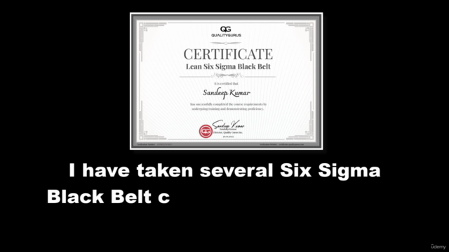 Certified Lean Six Sigma Black Belt Training (Accredited) – Screenshot 4