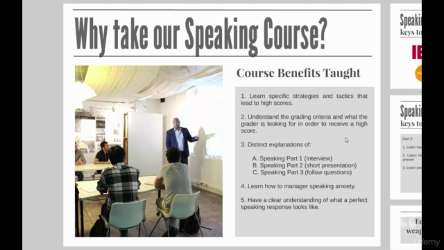 IELTS Band 7 Preparation Speaking Course – Screenshot 2