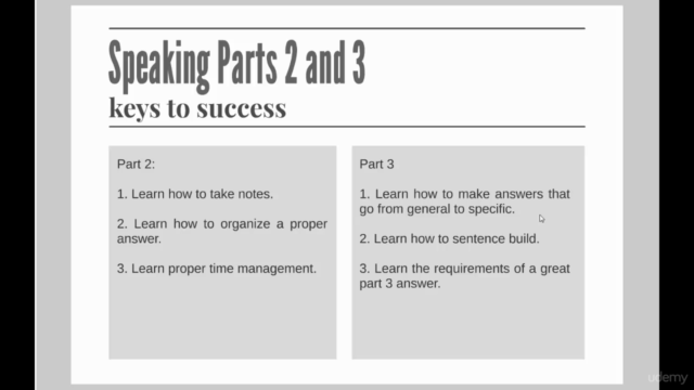 IELTS Band 7 Preparation Speaking Course – Screenshot 3