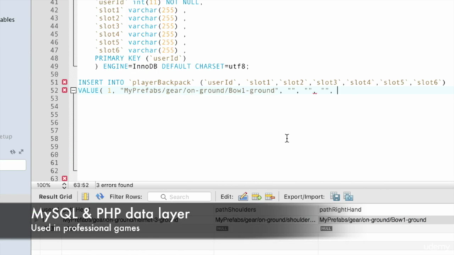 Unity 5 Interact with the database like a pro - php mysql – Screenshot 3