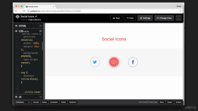 Learn SVG Animation - With HTML, CSS & Javascript – Screenshot 3