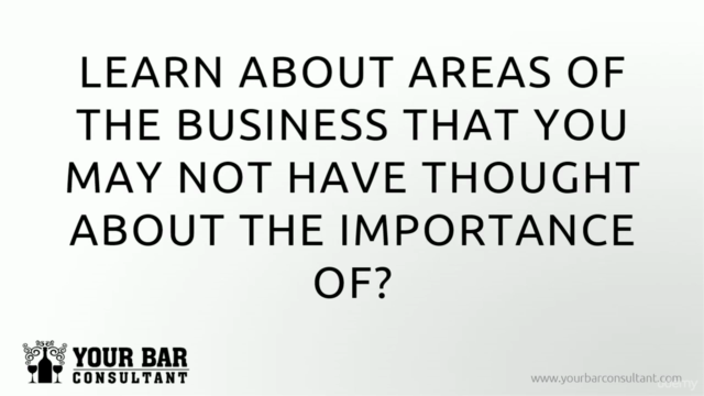 Bar Manager Training Course - 8 Areas of Focus For Success – Screenshot 1
