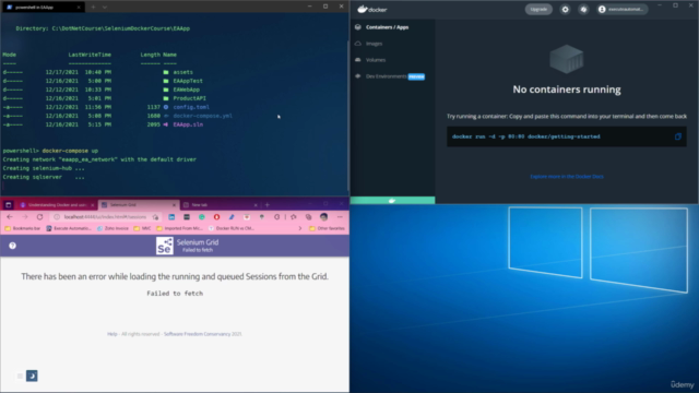 2025 -Understand Docker and using it for Selenium automation – Screenshot 1