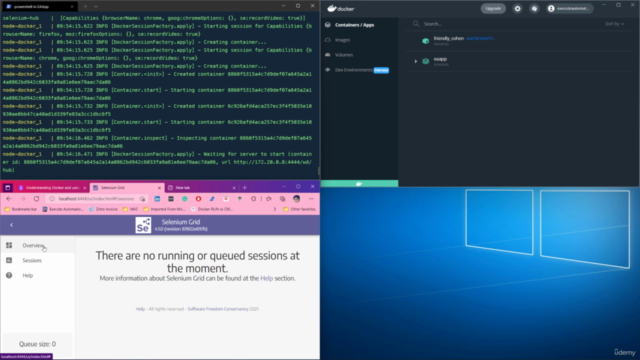 2025 -Understand Docker and using it for Selenium automation – Screenshot 2