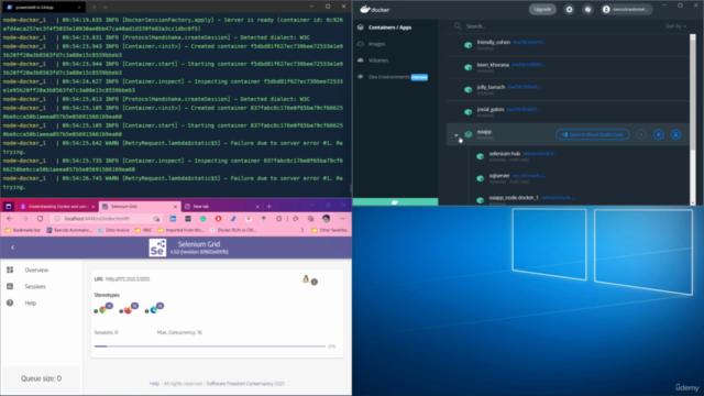 2025 -Understand Docker and using it for Selenium automation – Screenshot 3