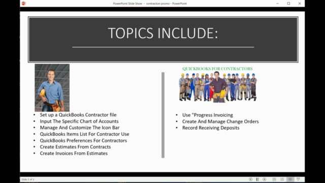 QuickBooks For Contractors – Screenshot 2