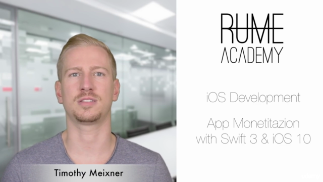 iOS Development - App Monetization for Swift 3 & iOS 10 – Screenshot 1