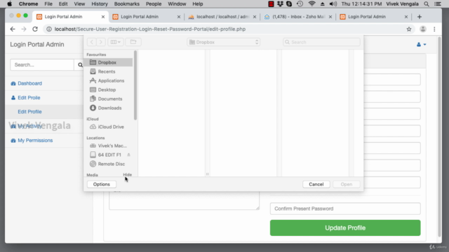 PHP User Login Registration Script With All Features – Screenshot 2