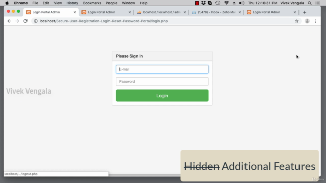 PHP User Login Registration Script With All Features – Screenshot 4