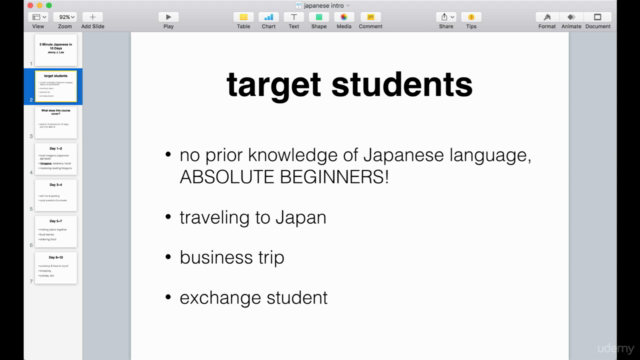 5 Minute Japanese in 10 Days – Screenshot 1