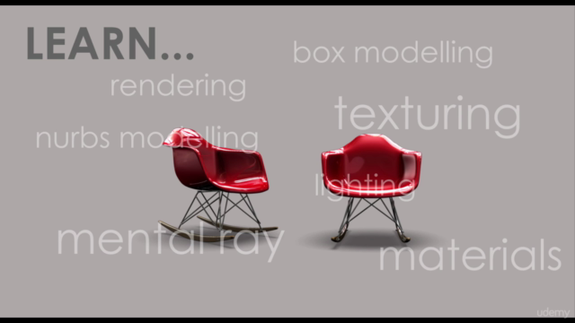 Maya 3D Modelling and Rendering Iconic Designs - Extended – Screenshot 1