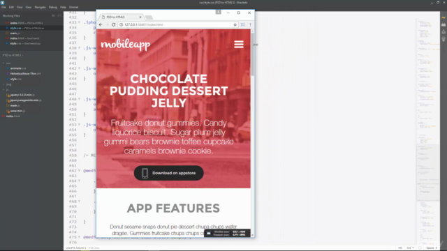 PSD to Responsive HTML5: Beginner to Advanced – Screenshot 3