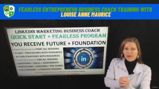 LinkedIn Marketing Business Coach Certification Coaching – Screenshot 1