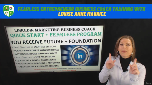 LinkedIn Marketing Business Coach Certification Coaching – Screenshot 2