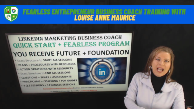 LinkedIn Marketing Business Coach Certification Coaching – Screenshot 4