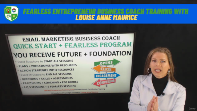 Email Marketing Business Coach Certification Coaching – Screenshot 1