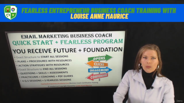 Email Marketing Business Coach Certification Coaching – Screenshot 3