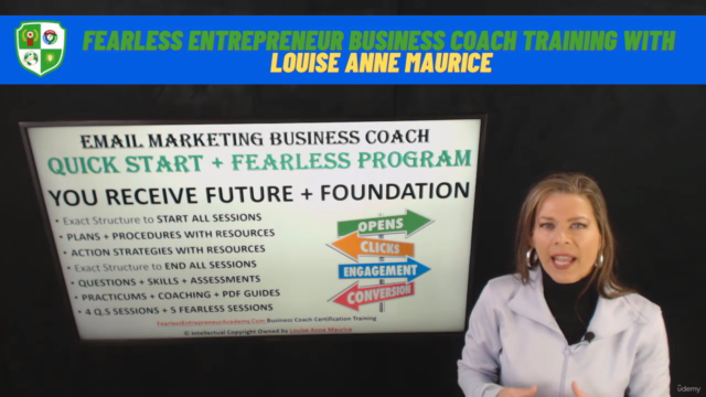 Email Marketing Business Coach Certification Coaching – Screenshot 4